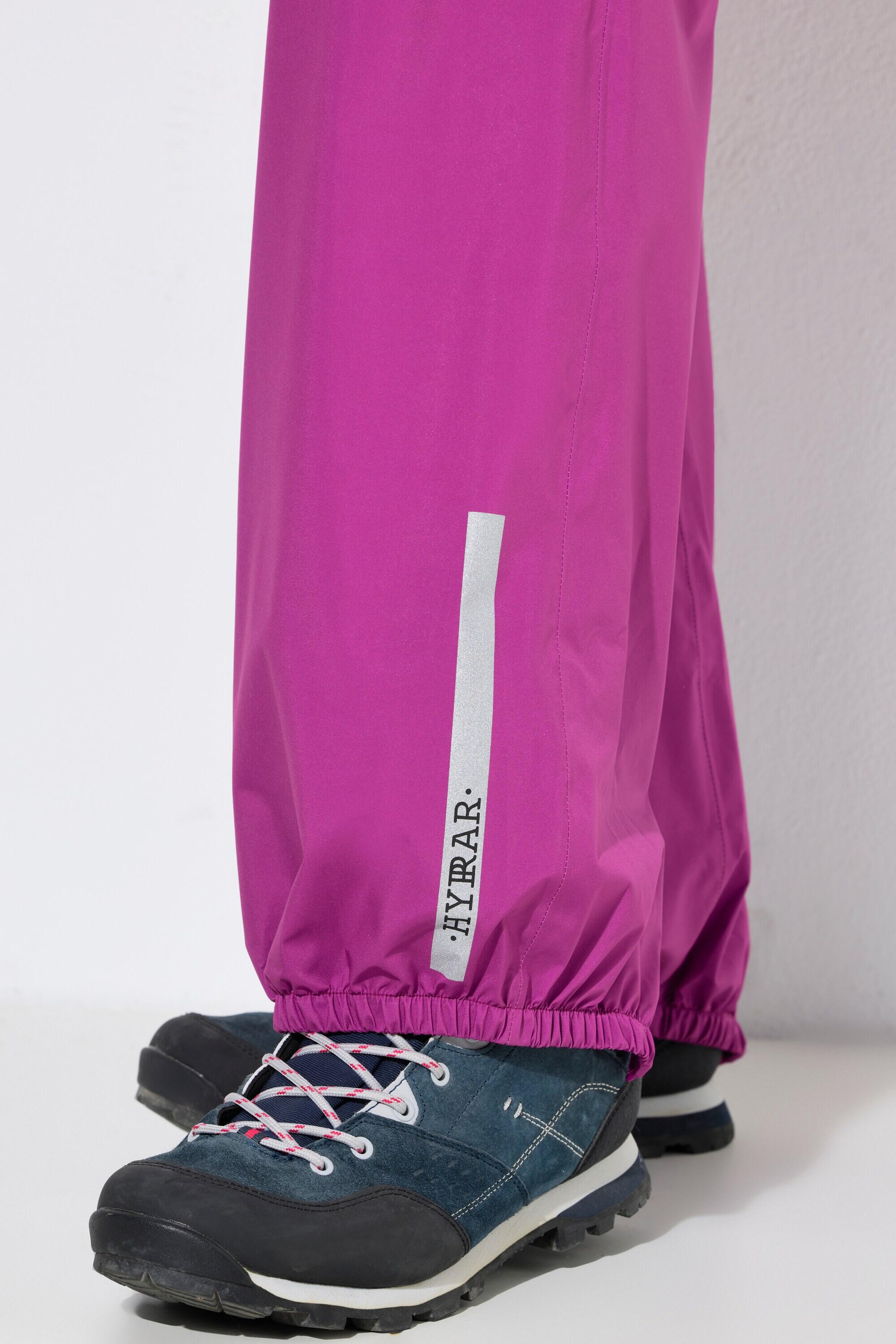 Femme Pantalon de pluie imperméable bande réfléchissante taille élastique 3/6