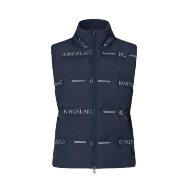 KINGSLAND Kingsland's Varsin Reflective Logo Puffer Vest