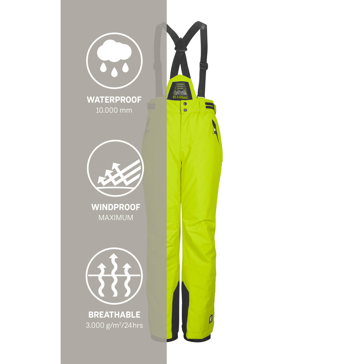 Kinder Skihose KSW 214 BYS SKI PNTS 7/7