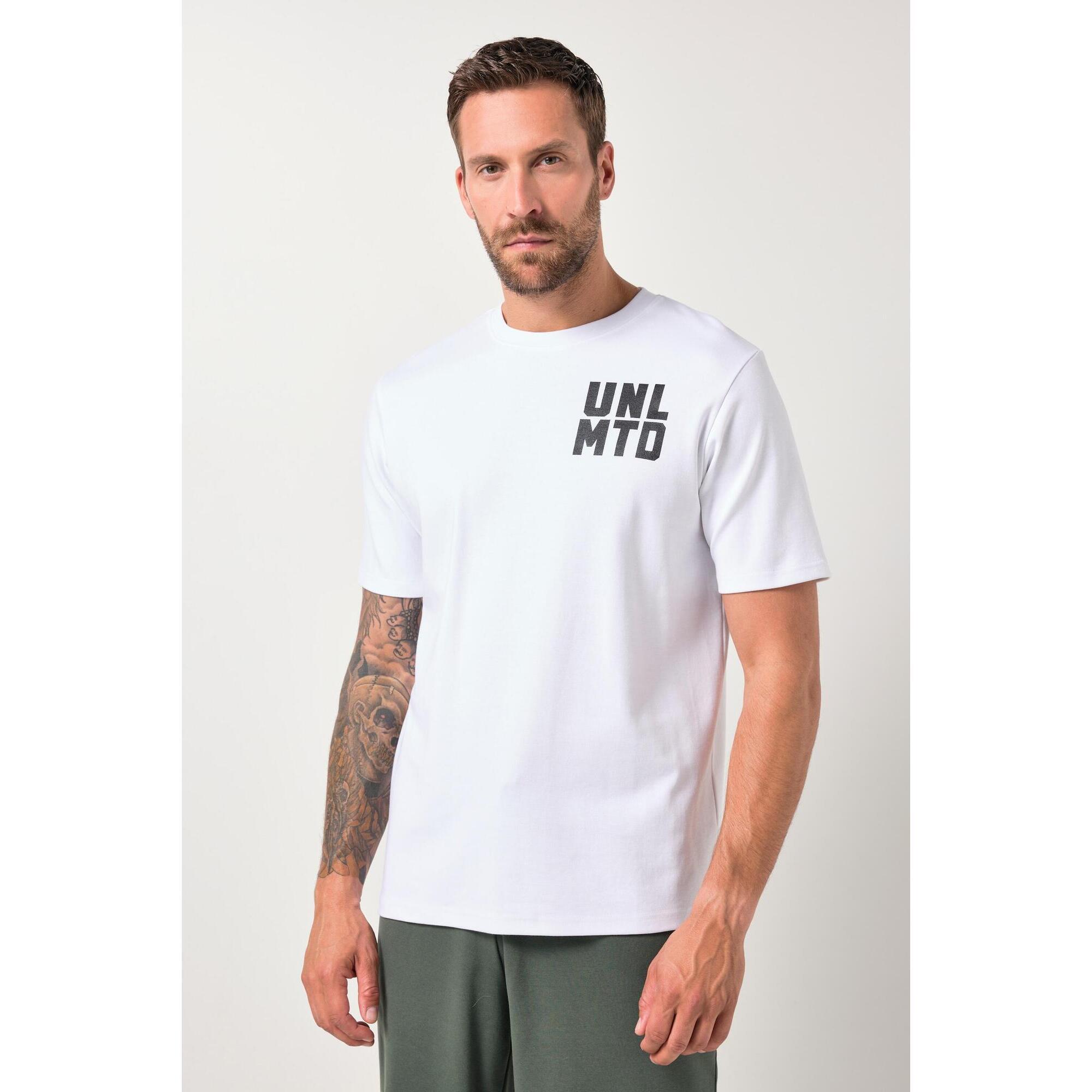 Jay-pi - Hommes T-shirt À Manches Courtes Imprimé Poitrine - T-shirt Manches Courtes - Blanc - Decathlon
