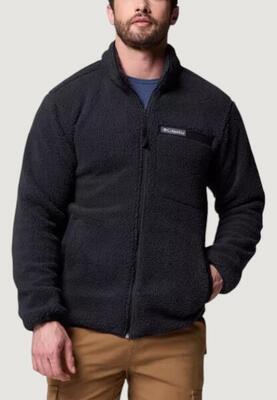 Fleece Pullover - COLUMBIA Rugged Ridge™ High Pile Full Zip - Black