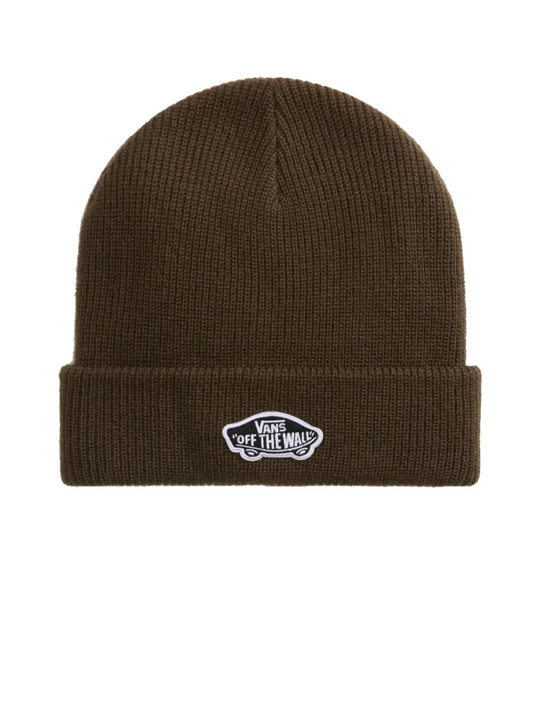 Bonnet pour homme Vans Classic cuff vert. 1/4