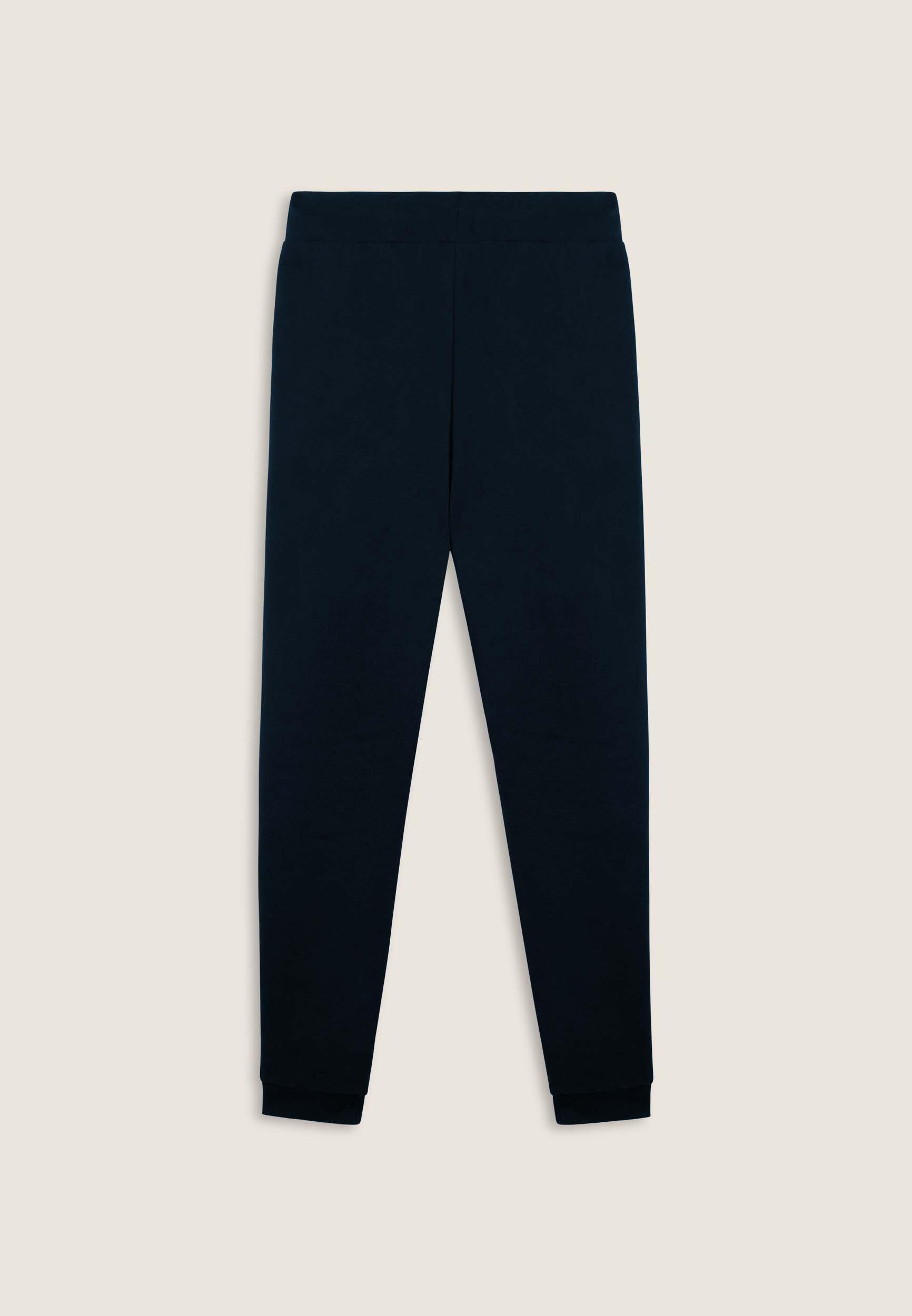 Pantaloni in felpa con fondo a polsino e dettagli rigati 2/3
