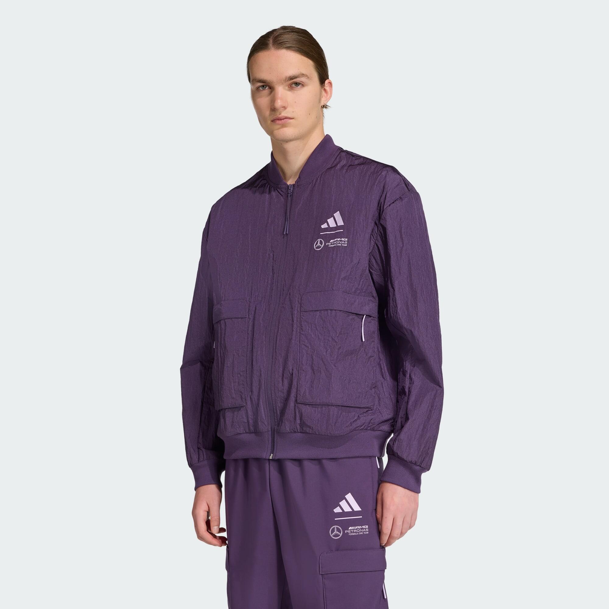 ADIDAS Mercedes - AMG Petronas Formula One Team Premium Woven Bomber Jacket