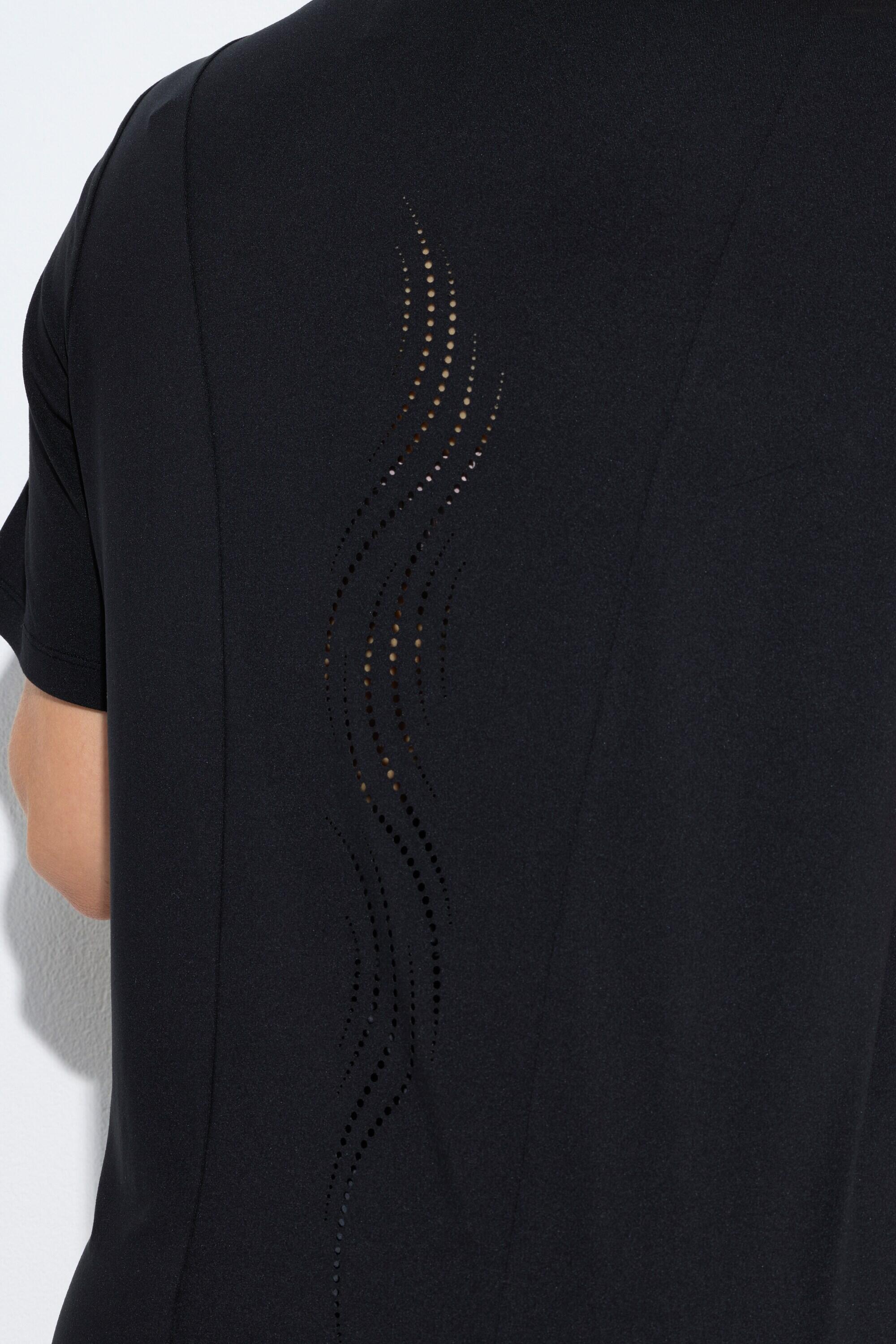 Dames Functioneel shirt sneldrogend ronde hals halve mouwen 3/6