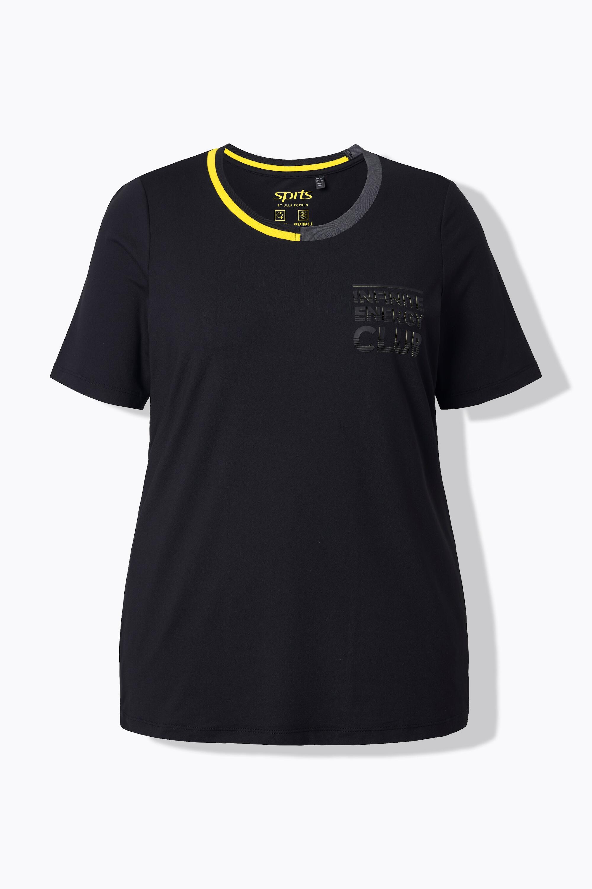 Dames Functioneel shirt sneldrogend ronde hals halve mouwen 6/6