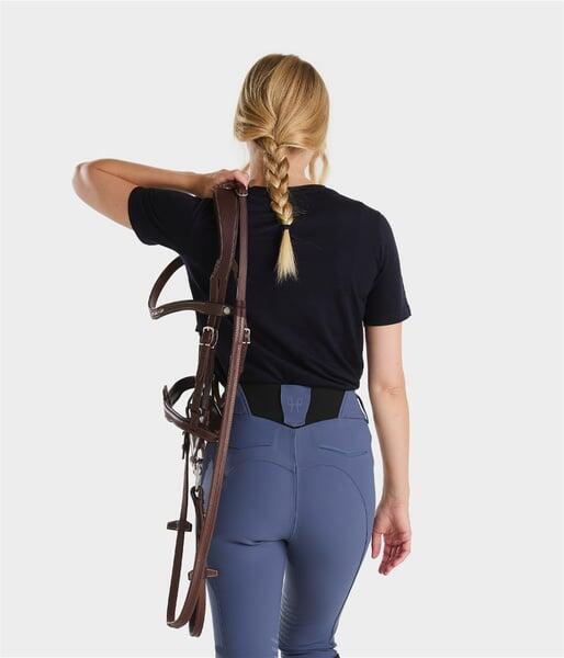 Tee-shirt d'équitation en laine de Mérinos 3/7