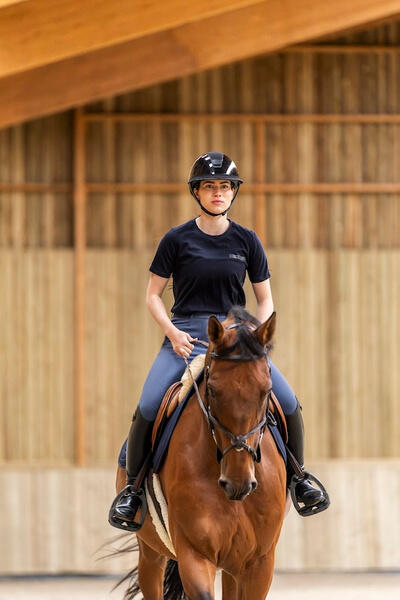 Tee-shirt d'équitation en laine de Mérinos 2/7