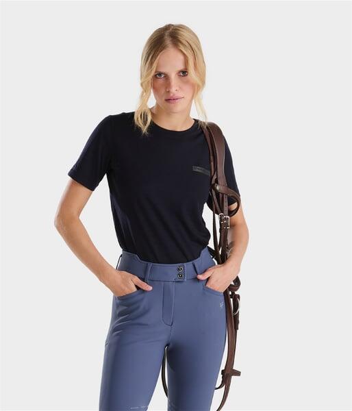 Tee-shirt d'équitation en laine de Mérinos 7/7