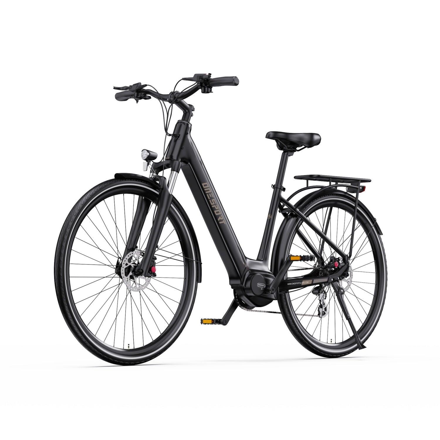 ONSPORT ONESPORT OT07 Bicicletta Elettrica - Motore 250W Batteria 36V14AH - Nero