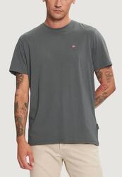 t-shirt crop top SALIS SS HOMME vert