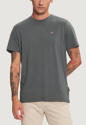 Crop top t-shirt salis ss heren groen