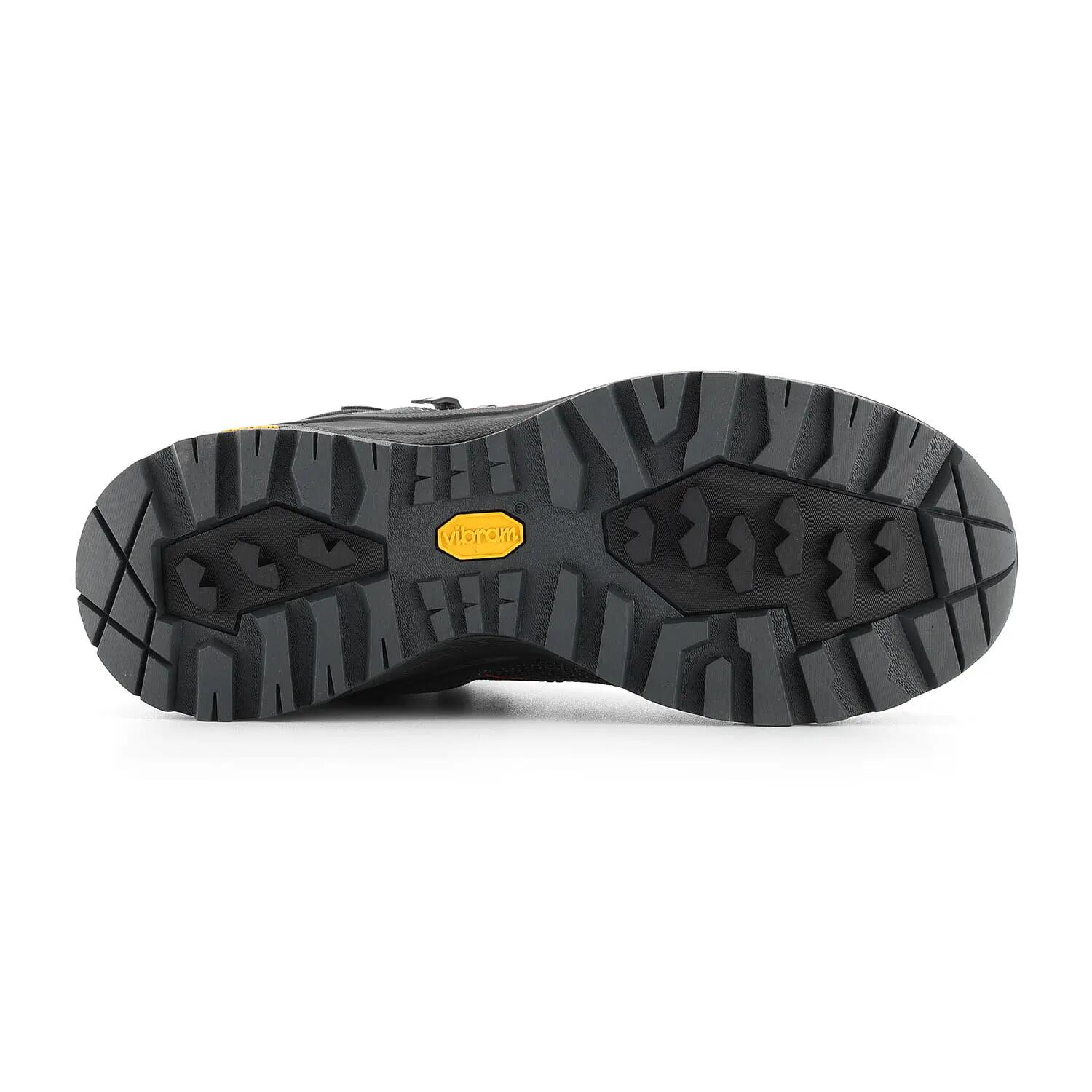 Buty wysokie trekkingowe unisex Alpine Pro Cerne 2 Vibram 3/6