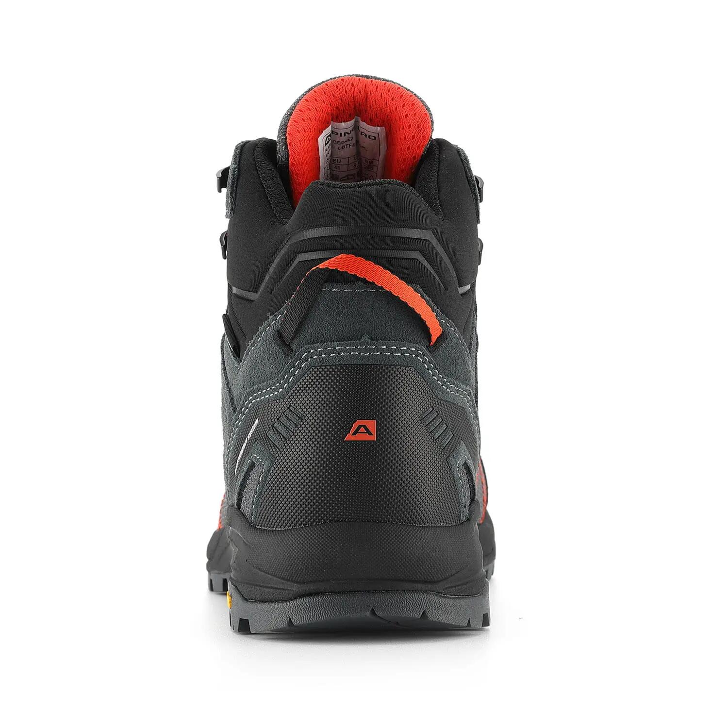 Buty wysokie trekkingowe unisex Alpine Pro Cerne 2 Vibram 4/6