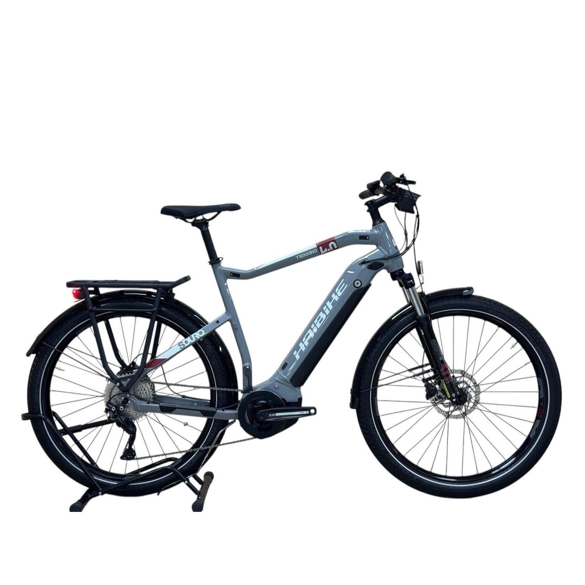 Haibike - Reconditionné - Vélo Électrique Haibike Sduro Trekking 4.0 - Comme Neuf - Vélo Ville Longue Distance - Gris - 56 - Decathlon