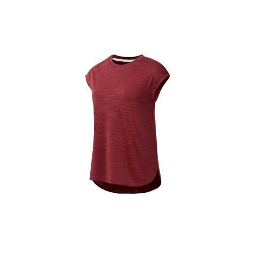 Tricou universal cd5910 cu mânecă scurtă bordo damă