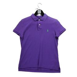 Reconditionné - Polo manches courtes Femme Violet - femme - Excellent
