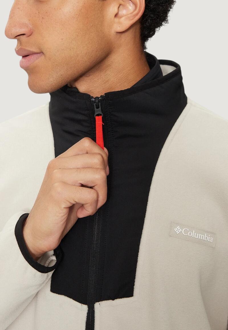 Felpe Uomo Sequoia Grove™ Full Zip Fleece Beige - Nero 4/5