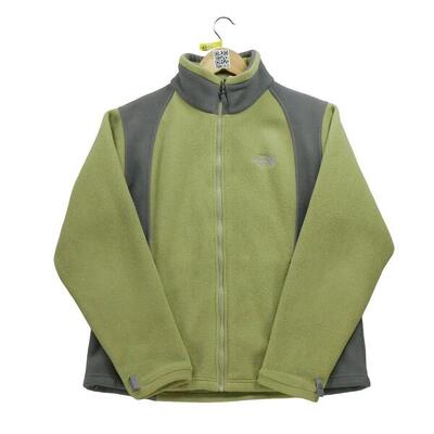 Second life - Damen TNF grüne Fleecejacke - In gutem Zustand