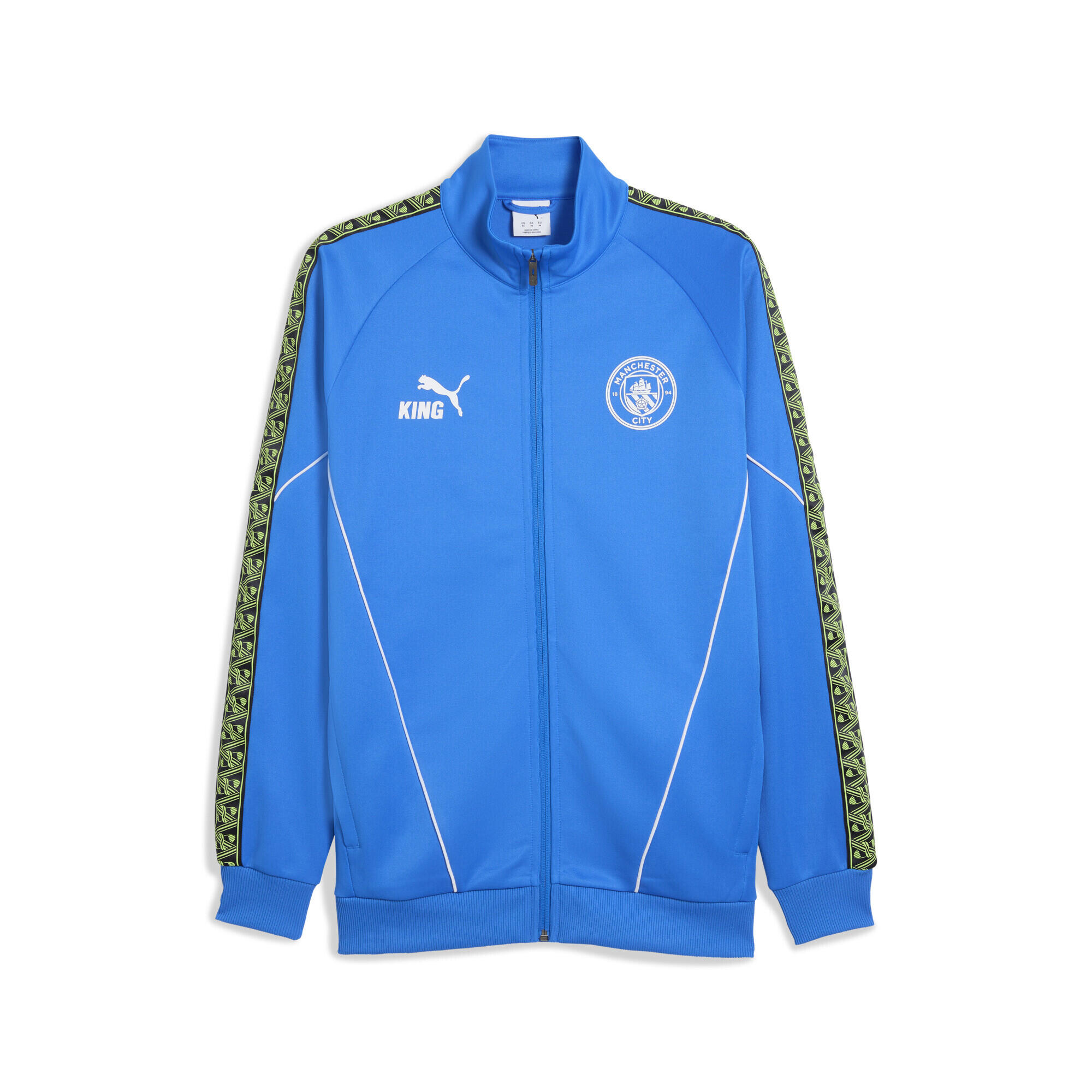 Puma - Veste King Anthem Manchester City Homme Puma - Veste - Bleu|vert - Decathlon
