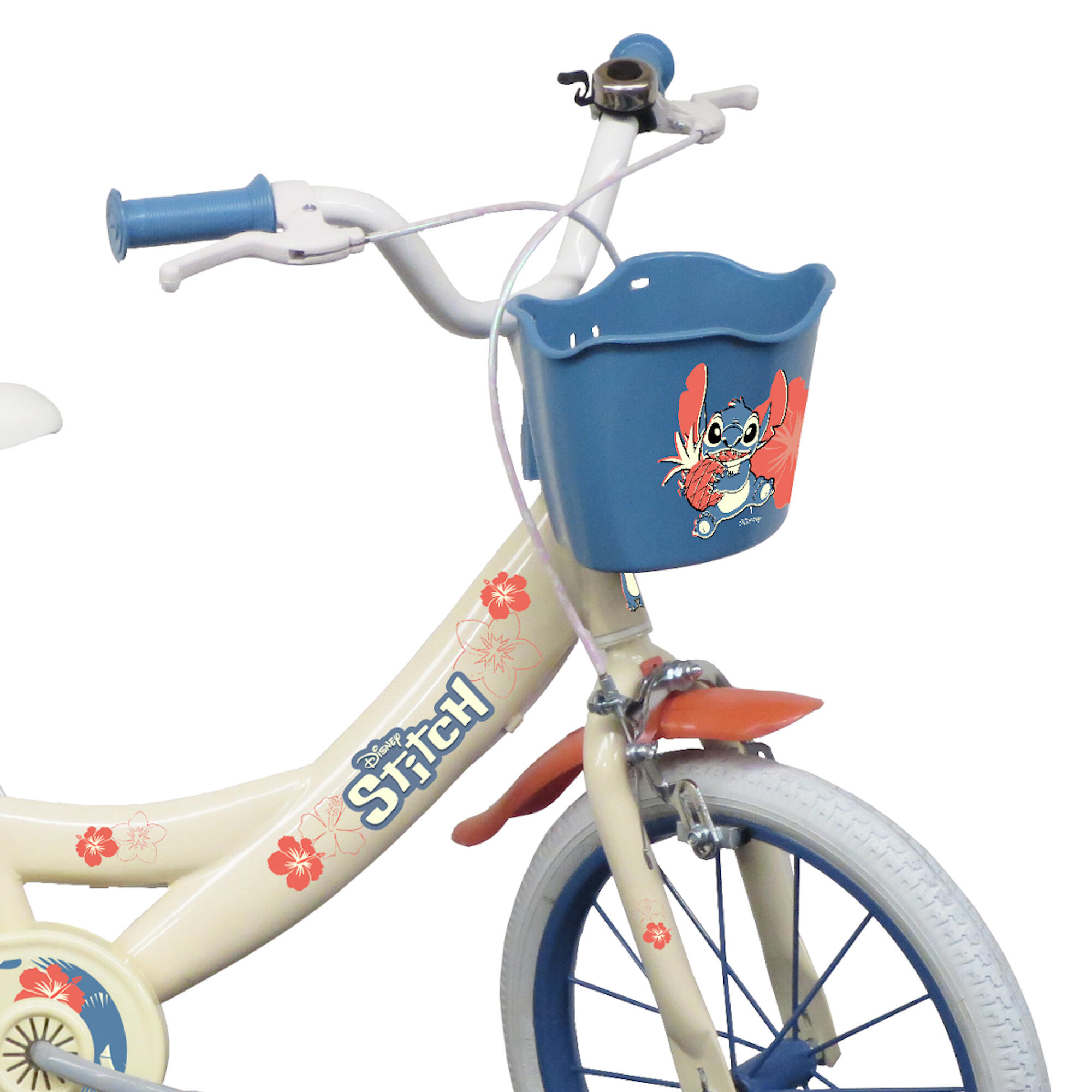 Bicicleta infantil Stitch de 16 polegadas para 5 a 7 anos 2/3