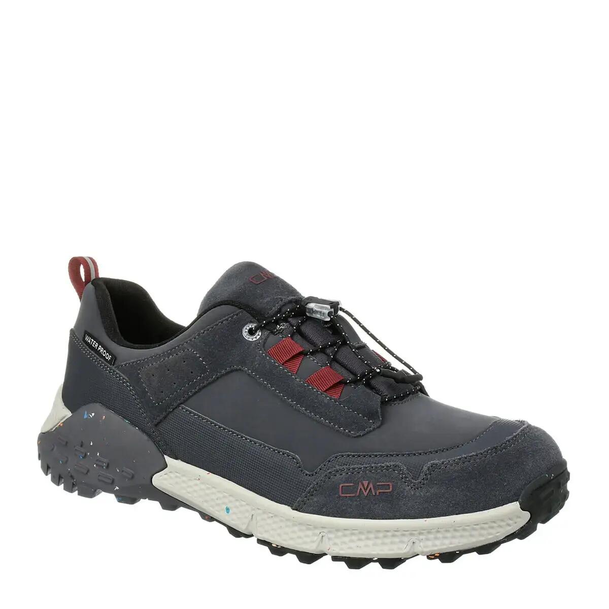 Chaussures de randonnée imperméables pour hommes HOSNIAN LOW en cuir suédé 3/5