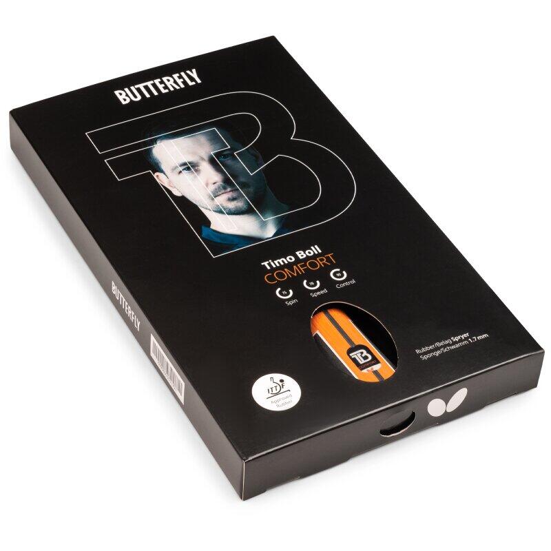 Raquette de tennis de table papillon, raquette de ping-pong Timo Boll Comfort 5/7