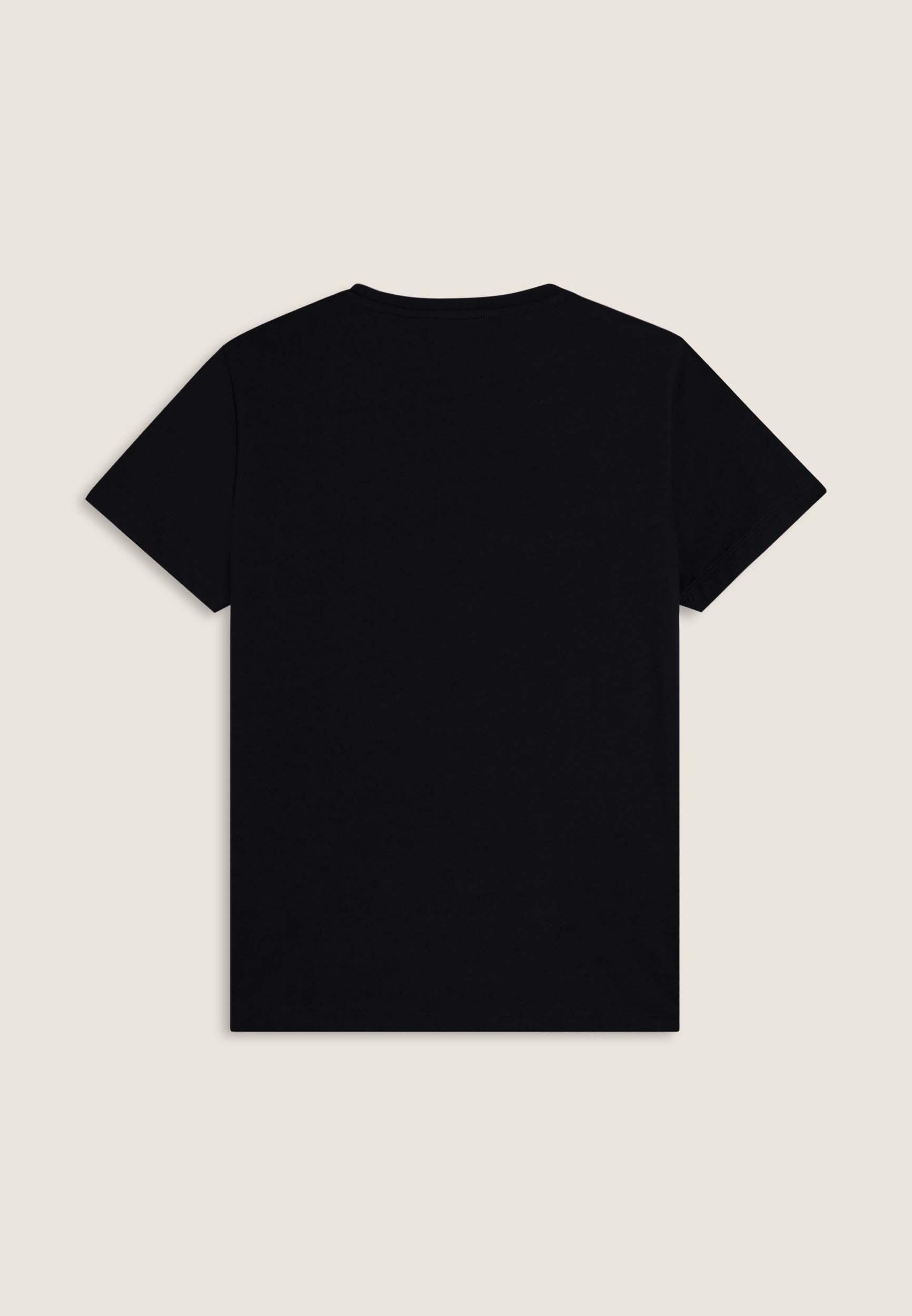 T-shirt da donna comfort con stampa dorata 2/3