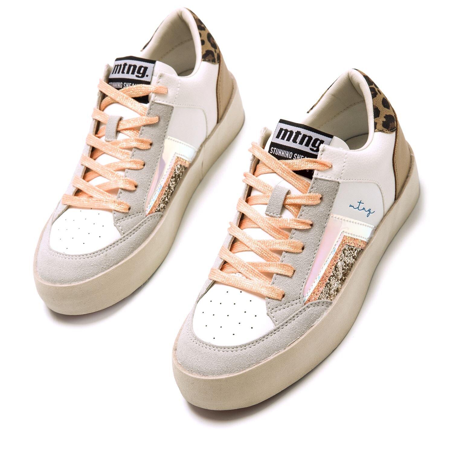 Sneakers femme MTNG Lauper blanc 2/7