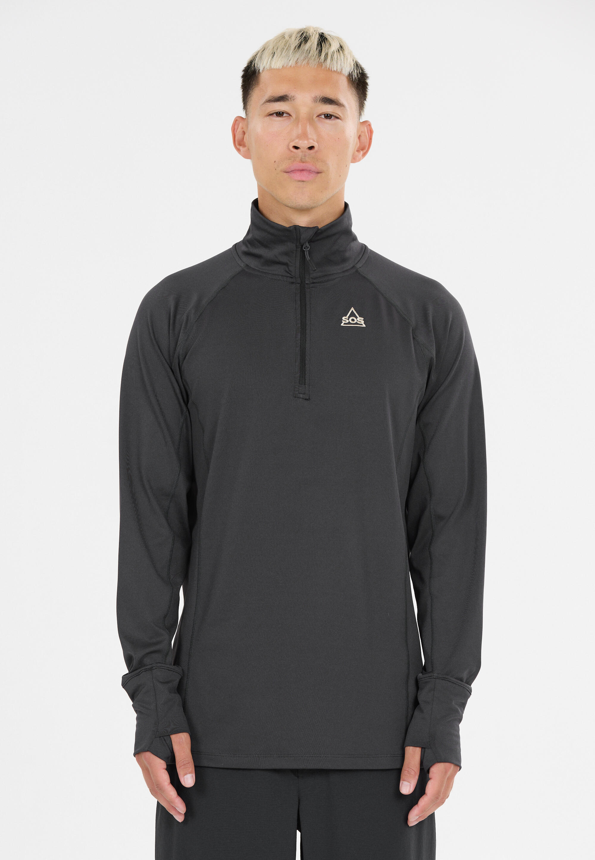 Drill top allenamento con mezza zip SOS Jasna 4/5