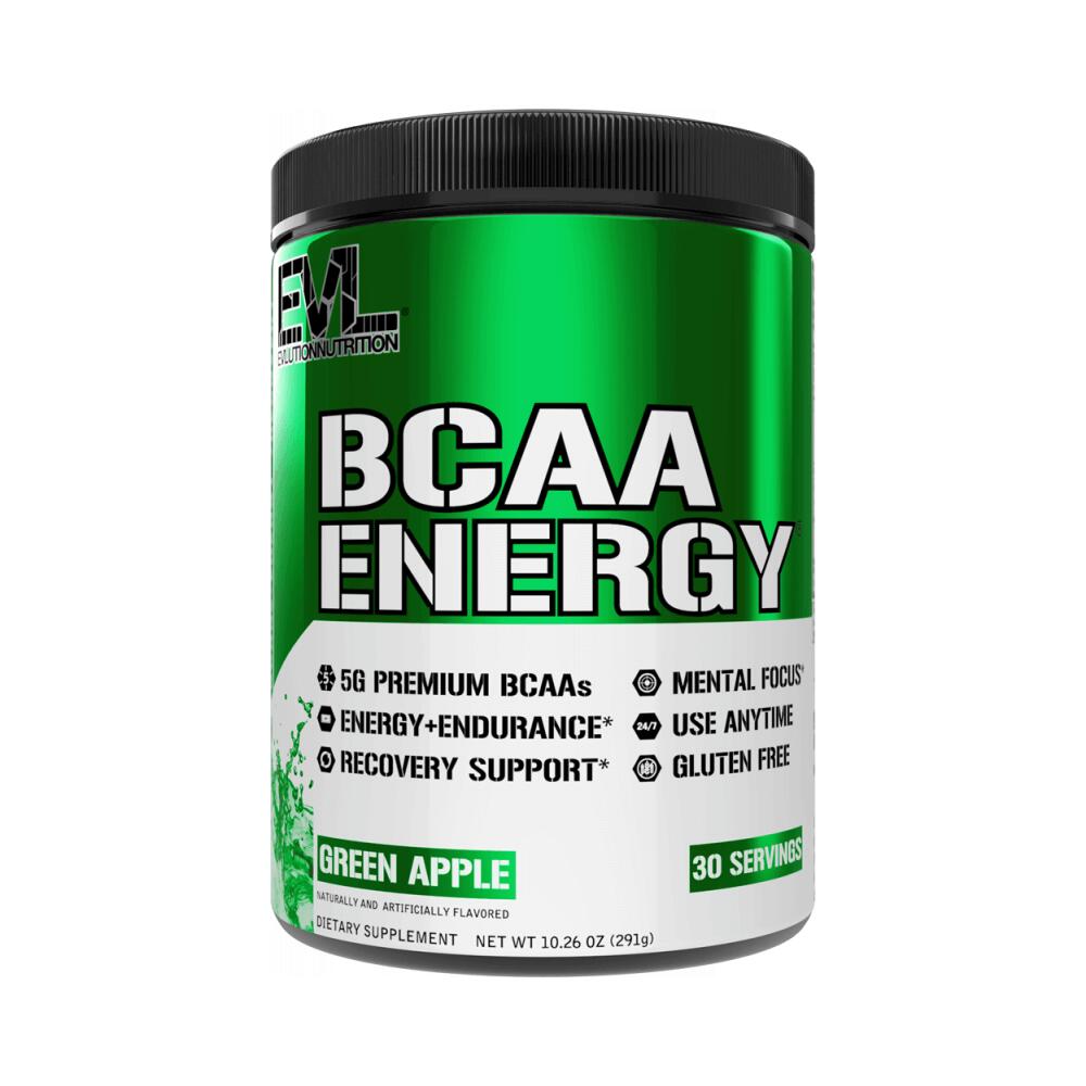Evl Nutrition - Evl Nutrition Bcaa Energy (30 Serv) Green Apple - Acides Aminés - Bcaa - Bcaa - Decathlon