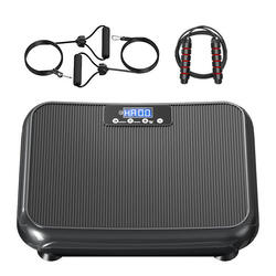 Plateforme Vibrante Fitness avec Écran LED & Bluetooth – 8 Programmes