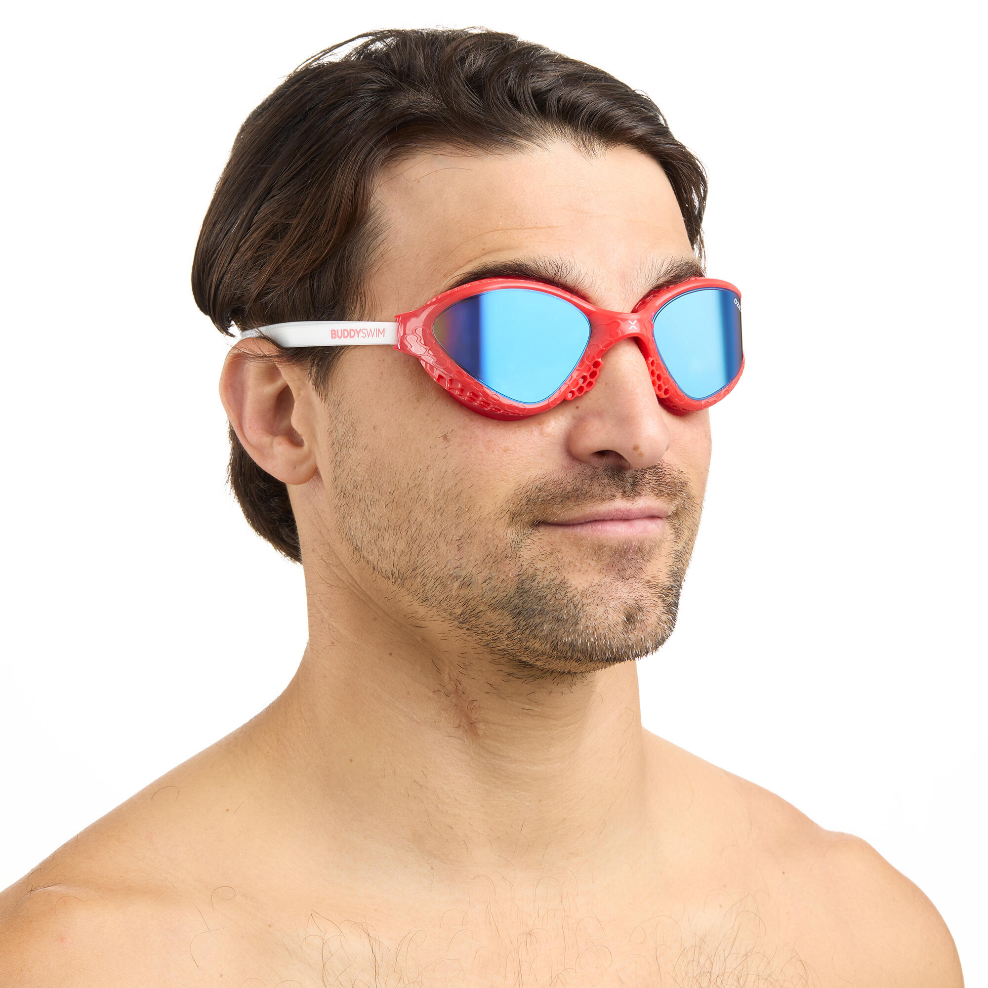 BUDDYSWIM Swimming Goggles OzeanX, Antifog With Panoramic XVISION - View #2
