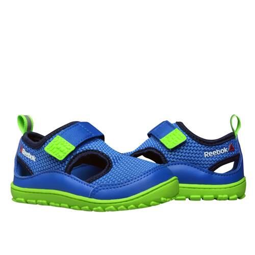 Scarpa universali neonata Reebok Ventureflex Sandal Blueindigogreenwh 2/5