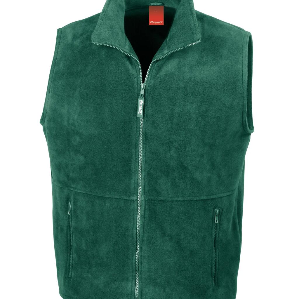 Result Mens Outer Polartherm Bodywarmer - Forest Green