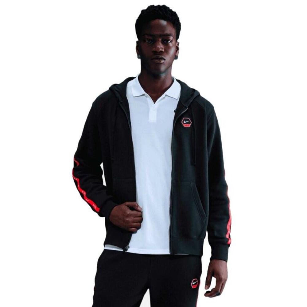 Sudadera Casual Hombre Nike Sportswear Club Men´s Hoodie IH4285-010 Negra 2/3