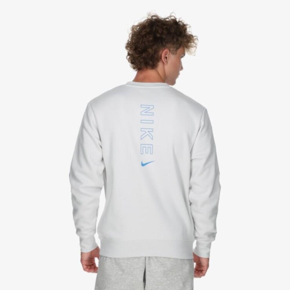 Sudadera Casual Hombre Nike Sportswear Club Men´s Crew-Nec  IH4286-025 Blanca 3/3