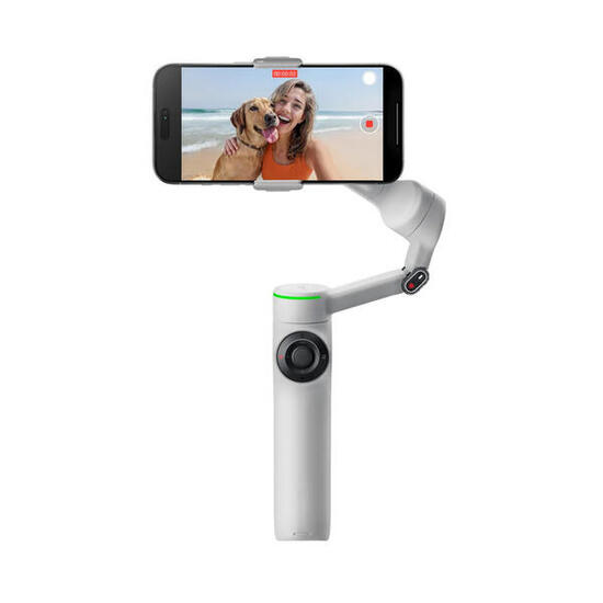 Stabilisateur Insta360 FLOW 2 Standard Bundle Summit Blanc