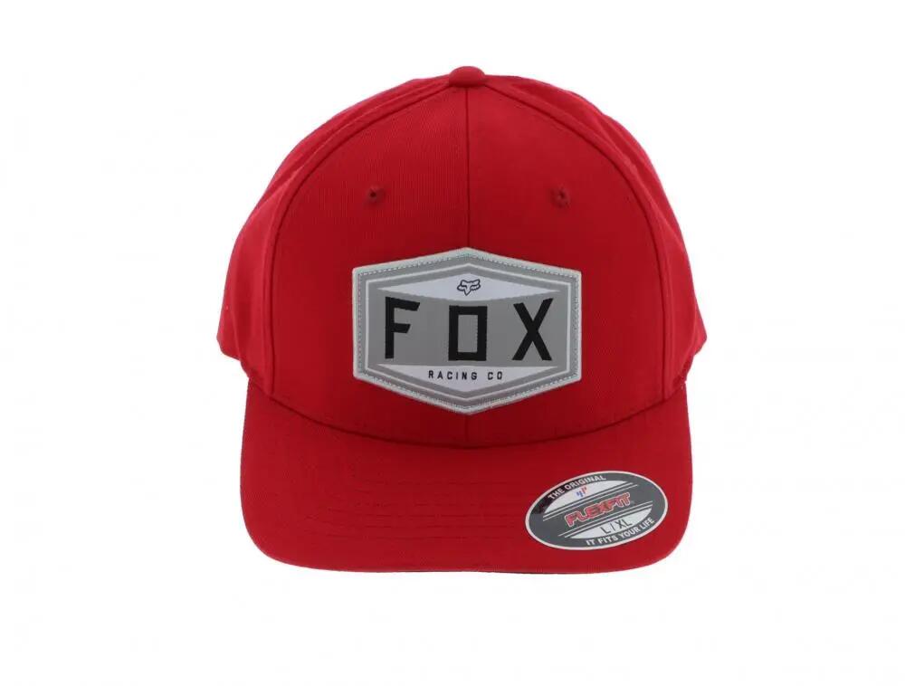 Fox Flexfit-Kappe Emblem rot Größe S/M 2/3