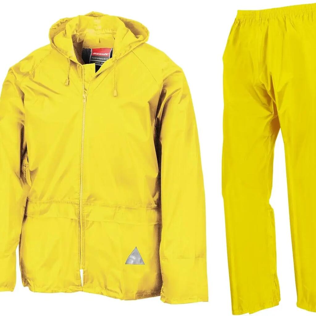 Result Waterproof Jacket/Trouser Suit in Carry Bag (XL)