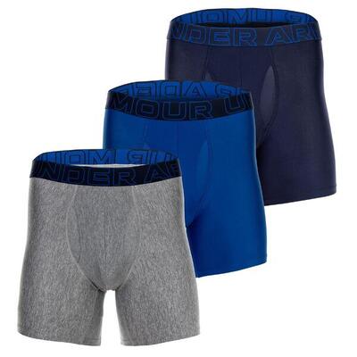 Boxershort Herren 3er Pack Figurbetont-UA PERFORMANCE TECH - SOLID 6 IN 3PK