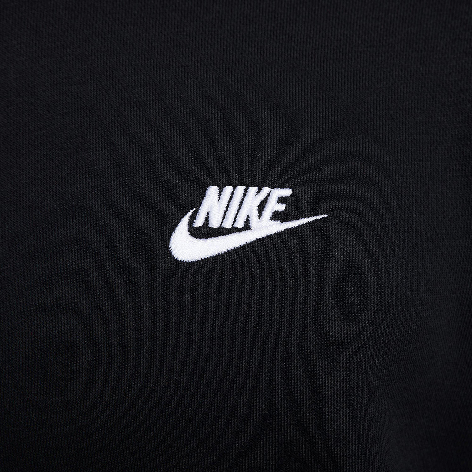 Herren T-Shirt M NK CLUB FT CREW 3/4
