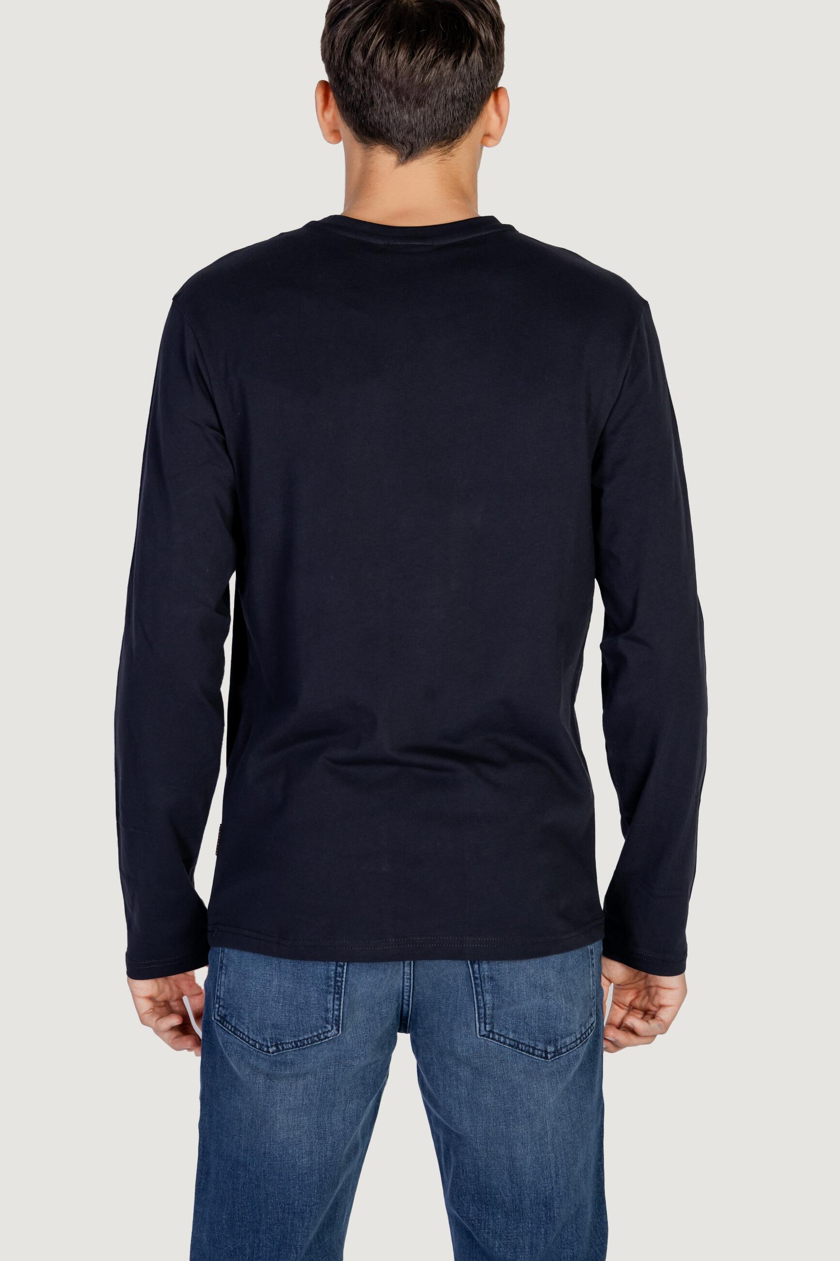 T-shirt e Polo Uomo SALIS LS 1 Nero 3/5