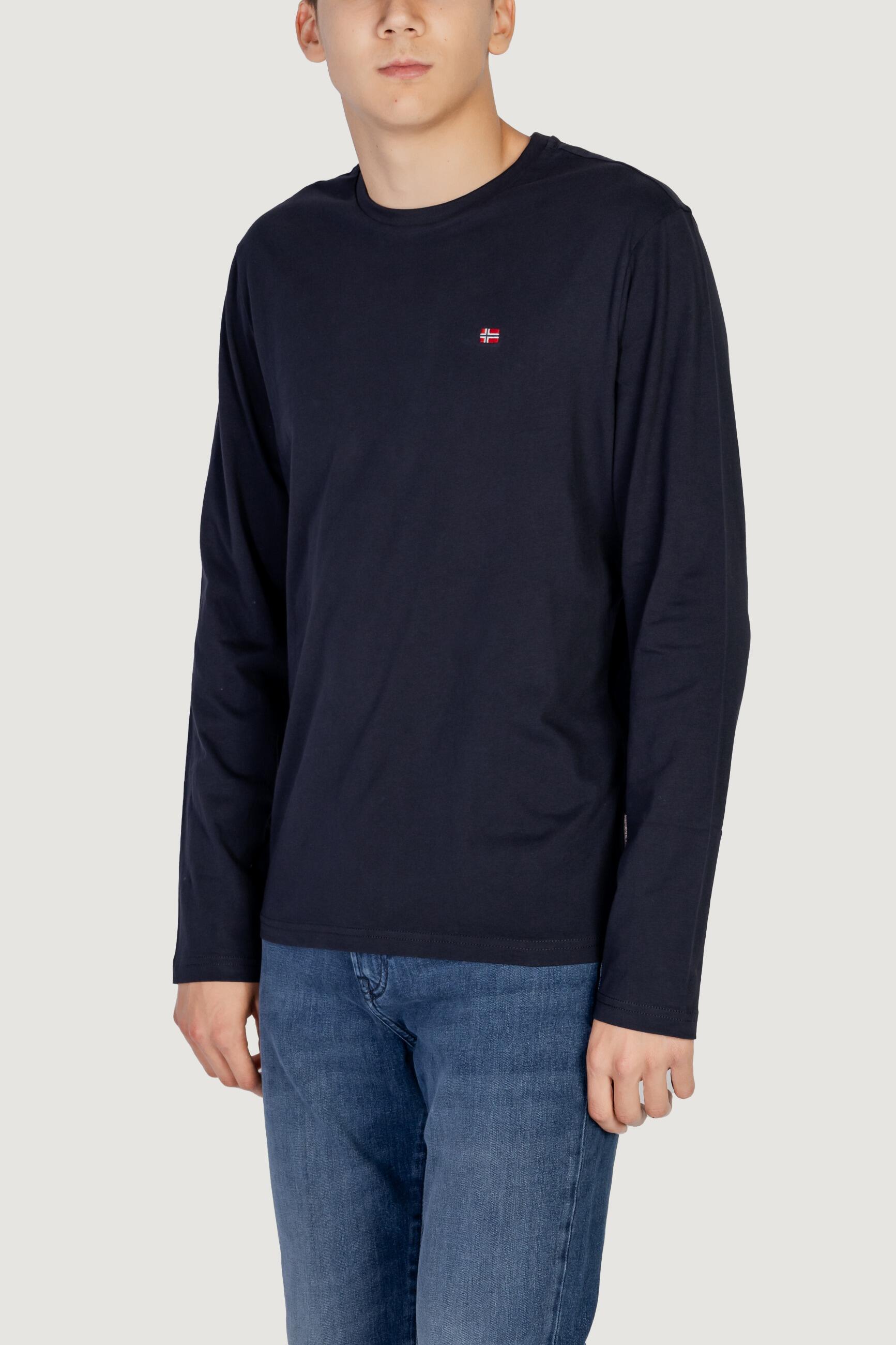 T-shirt e Polo Uomo SALIS LS 1 Nero 2/5