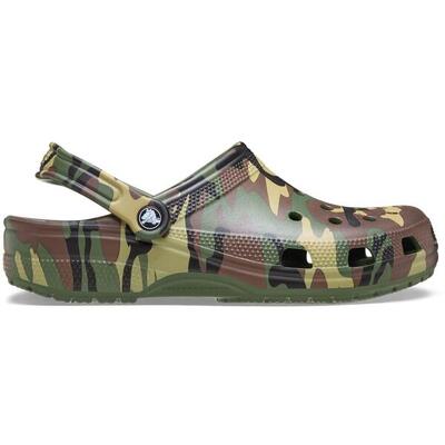 Zueco de camuflaje clásico de Crocs