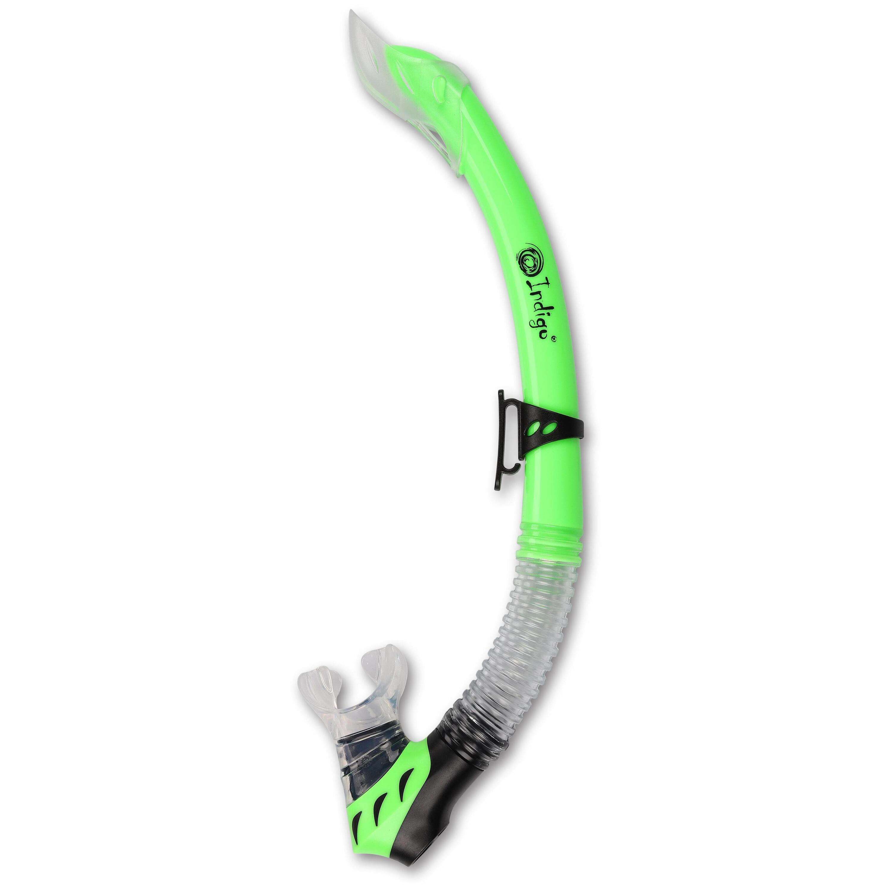 INDIGO SPORTS Snorkel de Natação Criança INDIGO 36 cm Verde
