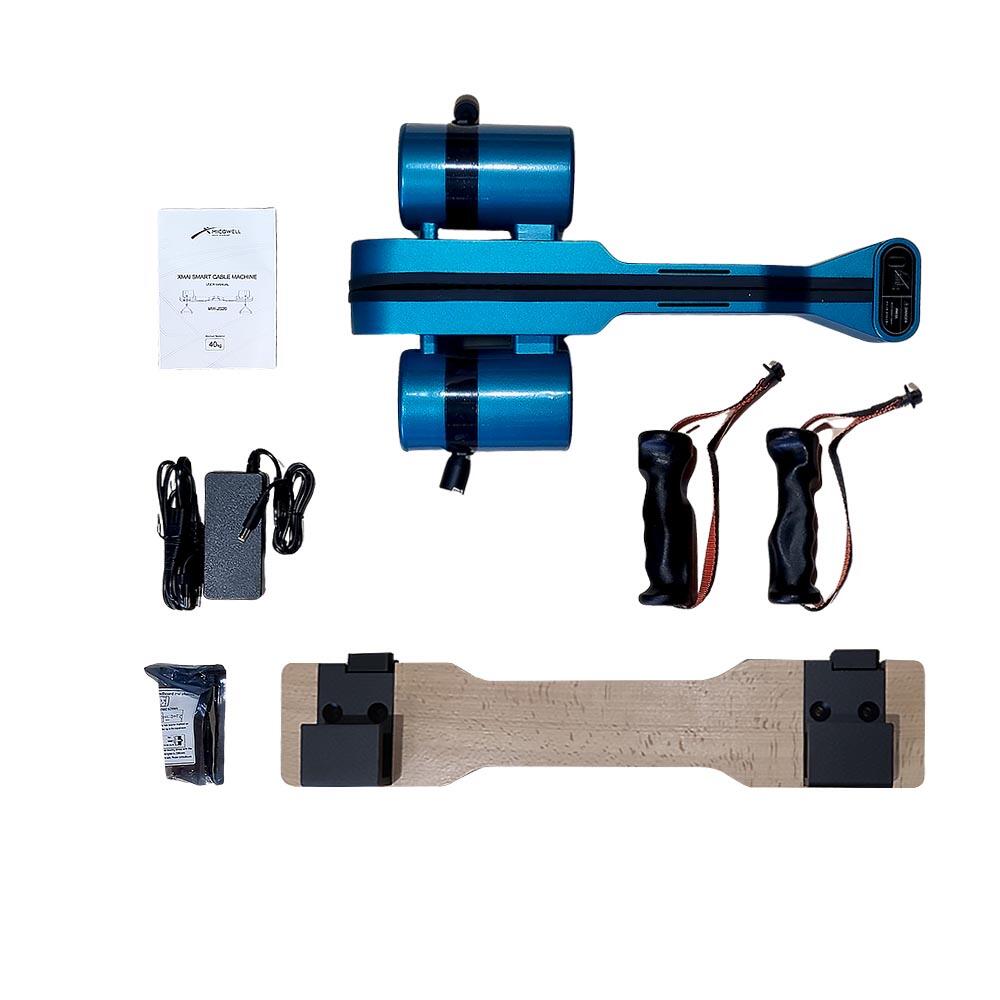 Pack Xmai MICOWELL — Gym portable: 200+ exercices, 5,5 kg, résistance 40 kg. 2/8
