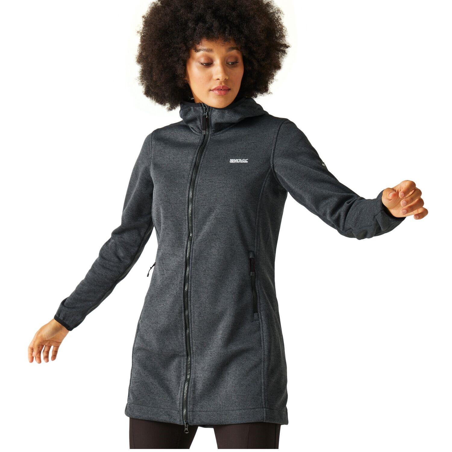 Regatta Bloomfield Fleecejacke mit verschließbaren Taschen Kapuze 4/5