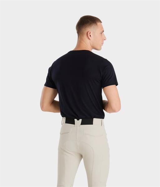 Tee-shirt d'équitation en laine de Mérinos 5/7