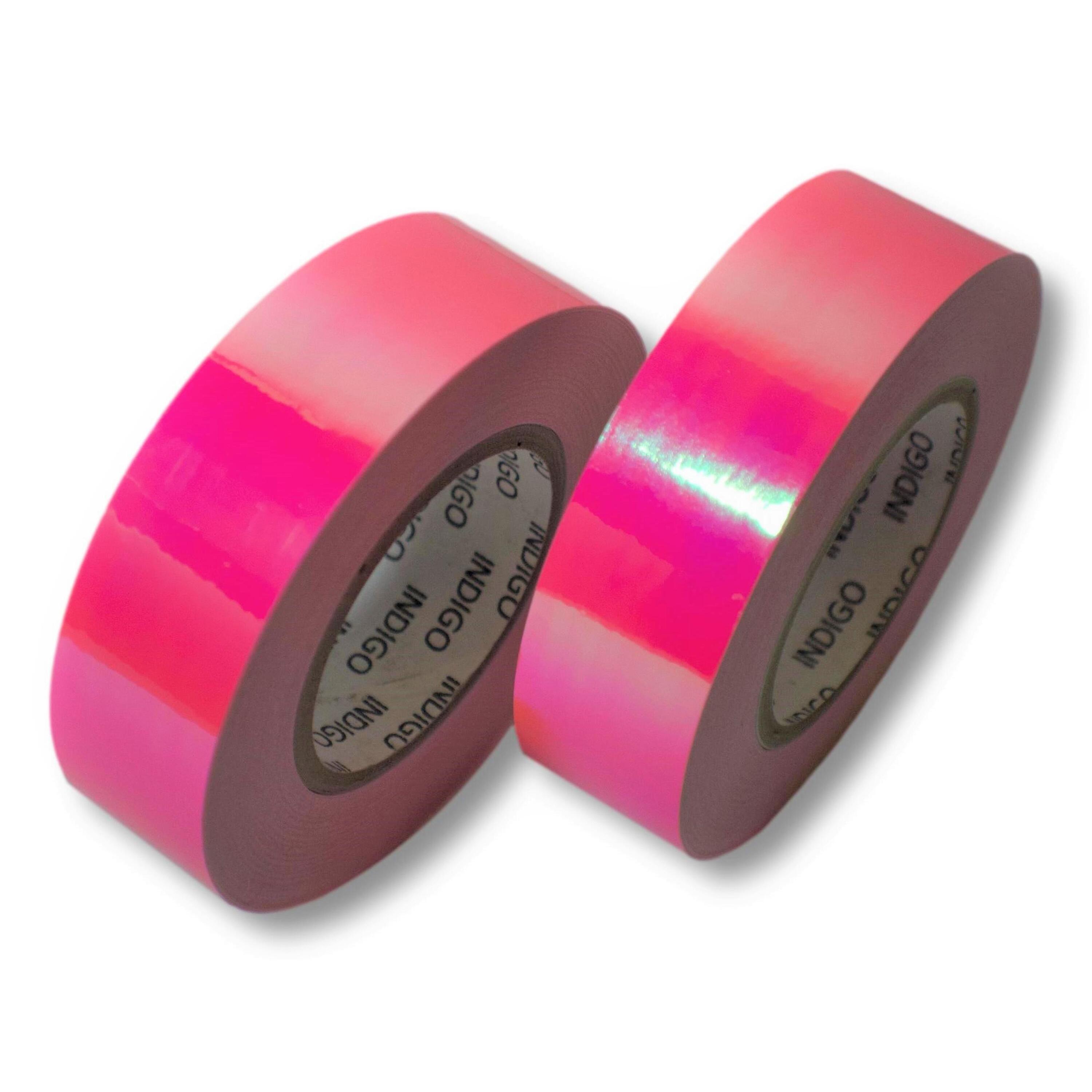 Gymnastikband Rhythmische Sportgymnastik glänzend INDIGO 20 mm x 14 m 3/5